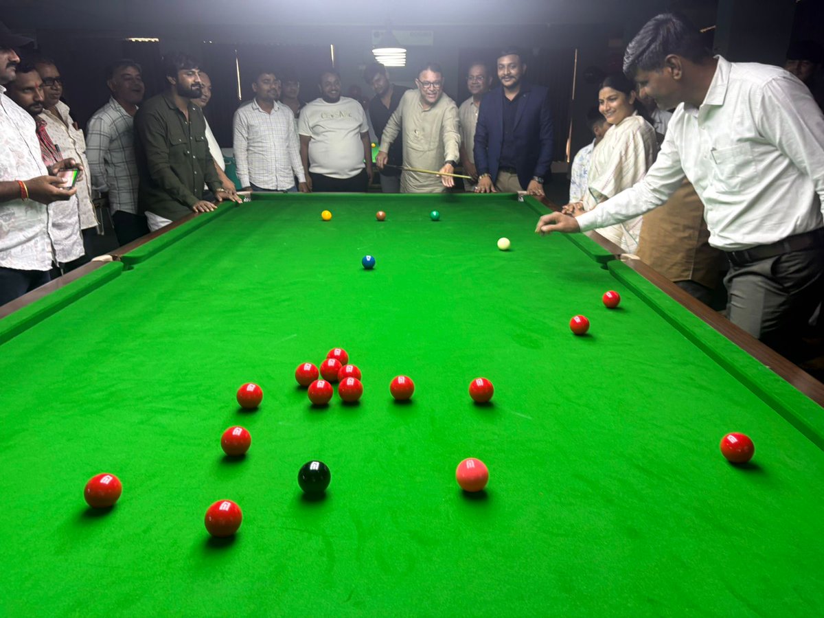 MLA Mukesh Patel (@mlamukeshpatel) on Twitter photo เชเชเซ เชฎเชนเซเชธเชพเชฃเชพเชฎเชพเช Masters Pool & Snooker Club เชจเชพ เชญเชตเซเชฏ เชเชฆเซเชเชพเชเชจ เชธเชฎเชพเชฐเซเชนเชฎเชพเช เชนเชพเชเชฐเซ เชเชชเชตเชพเชจเซ เช
เชตเชธเชฐ เชฎเชณเซเชฏเซ. "Rack 'em up, it's time to break!" เชจเชพ เชธเซเชฒเซเชเชจ เชธเชพเชฅเซ เช เชเซเชฒเชฌ เชฏเซเชตเชพเชจเซเชจเซ เชเช เชจเชตเซ เช
เชจเซ เชธเซเชตเชธเซเชฅ เชชเซเชฐเชตเซเชคเซเชคเชฟ เชฎเชพเชเซ เชชเซเชฒเซเชเชซเซเชฐเซเชฎ เชชเซเชฐเซเช เชชเชพเชกเชถเซ. เชเชเซ เชฎเชนเซเชธเชพเชฃเชพเชฎเชพเช Masters Pool & Snooker Club เชจเชพ เชญเชตเซเชฏ เชเชฆเซเชเชพเชเชจ เชธเชฎเชพเชฐเซเชนเชฎเชพเช เชนเชพเชเชฐเซ เชเชชเชตเชพเชจเซ เช
เชตเชธเชฐ เชฎเชณเซเชฏเซ. "Rack 'em up, it's time to break!" เชจเชพ เชธเซเชฒเซเชเชจ เชธเชพเชฅเซ เช เชเซเชฒเชฌ เชฏเซเชตเชพเชจเซเชจเซ เชเช เชจเชตเซ เช
เชจเซ เชธเซเชตเชธเซเชฅ เชชเซเชฐเชตเซเชคเซเชคเชฟ เชฎเชพเชเซ เชชเซเชฒเซเชเชซเซเชฐเซเชฎ เชชเซเชฐเซเช เชชเชพเชกเชถเซ.