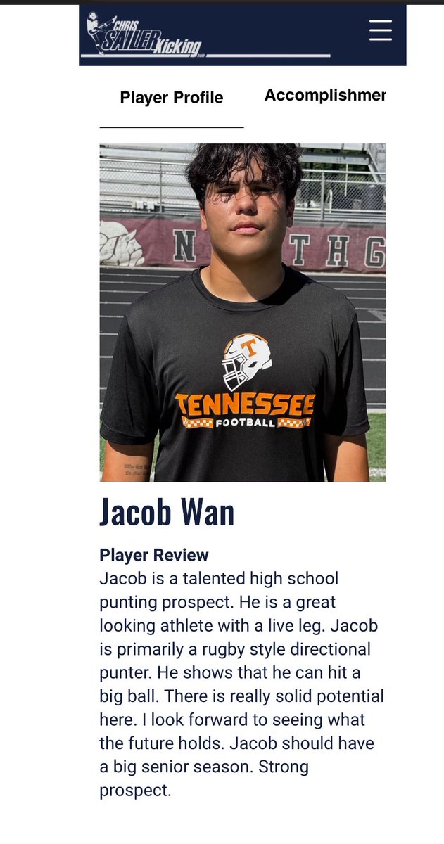 Jacob Wan (@jacob_wan_) on Twitter photo Blessed to be ranked a 4 Star by <a href="/Chris_Sailer/">Chris Sailer Kicking</a> #AGTG #GodIsGreat
<a href="/Coach_Blocker/">Kyle Blocker</a> <a href="/_CoachBTaylor/">Coach Brandon Taylor</a> <a href="/CoachKalter/">Danny Kalter</a> <a href="/Coach__Blount/">Coach Carter Blount</a> <a href="/coachargote53/">Bryant Argote Jr</a> <a href="/KennethGilstrap/">Kenneth Gilstrap II.</a> <a href="/PeteAlamar/">pete alamar</a> <a href="/coachmiller2525/">Josh Miller</a> <a href="/Coach_Mono/">Chris Monfiletto</a> <a href="/WhitworthN/">Nick Whitworth</a> <a href="/CoachJCros/">Jeff Crosby</a> <a href="/CoachSchov/">Tyler Schovanec</a> <a href="/T_Zielenske5/">Tyler Zielenske</a> <a href="/Coach__Edwards/">Zack Edwards</a> Blessed to be ranked a 4 Star by <a href="/Chris_Sailer/">Chris Sailer Kicking</a> #AGTG #GodIsGreat
<a href="/Coach_Blocker/">Kyle Blocker</a> <a href="/_CoachBTaylor/">Coach Brandon Taylor</a> <a href="/CoachKalter/">Danny Kalter</a> <a href="/Coach__Blount/">Coach Carter Blount</a> <a href="/coachargote53/">Bryant Argote Jr</a> <a href="/KennethGilstrap/">Kenneth Gilstrap II.</a> <a href="/PeteAlamar/">pete alamar</a> <a href="/coachmiller2525/">Josh Miller</a> <a href="/Coach_Mono/">Chris Monfiletto</a> <a href="/WhitworthN/">Nick Whitworth</a> <a href="/CoachJCros/">Jeff Crosby</a> <a href="/CoachSchov/">Tyler Schovanec</a> <a href="/T_Zielenske5/">Tyler Zielenske</a> <a href="/Coach__Edwards/">Zack Edwards</a>
