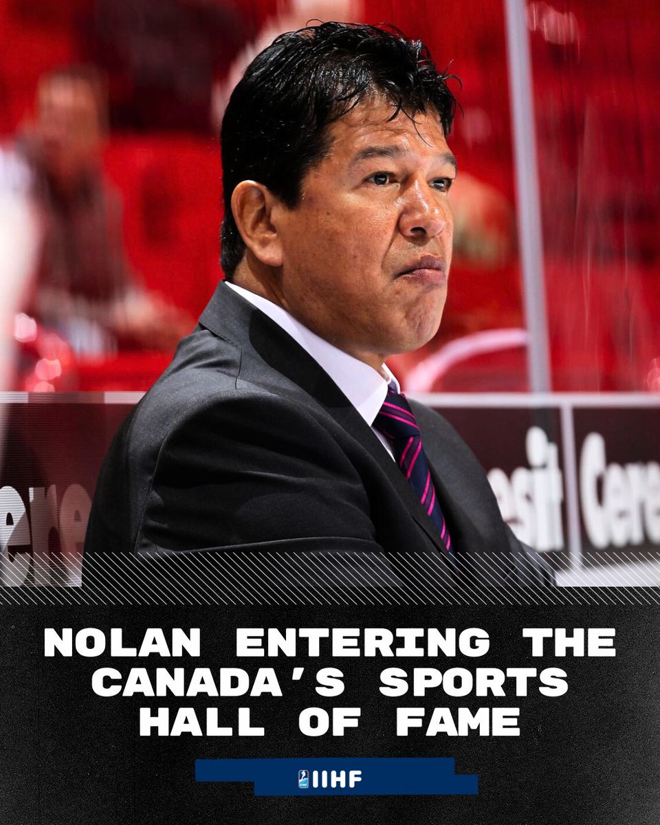 IIHF (@iihfhockey) on Twitter photo From #NHL player to coaching for Latvia and Poland's national teams, Ted Nolan is receiving Canada's highest sporting honour in the Builder category.
Read more👇
iihf.com/en/news/69511/…
#IIHF <a href="/HockeyCanada/">Hockey Canada</a> From #NHL player to coaching for Latvia and Poland's national teams, Ted Nolan is receiving Canada's highest sporting honour in the Builder category.
Read more👇
iihf.com/en/news/69511/…
#IIHF <a href="/HockeyCanada/">Hockey Canada</a>