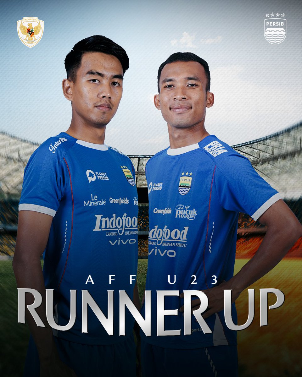 Beri apresiasi penuh kepada Kakang Rudianto, Robi Darwis dan seluruh pemain yang telah berjuang hingga akhir. Kami Bangga! 🇮🇩 💙

#WeArePERSIB