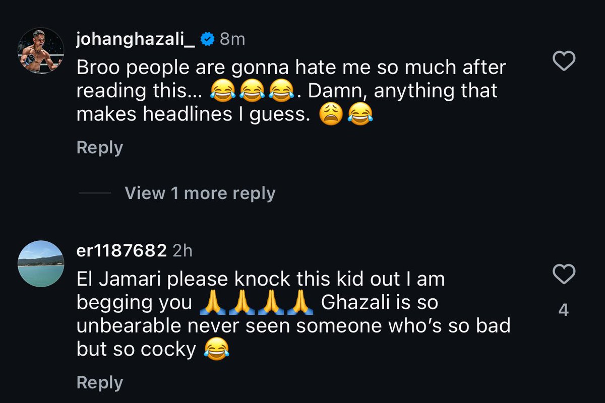 Bro Ghazali has entered the chat after seeing your comments 😂 <a href="/esr0128/">esr0128</a>