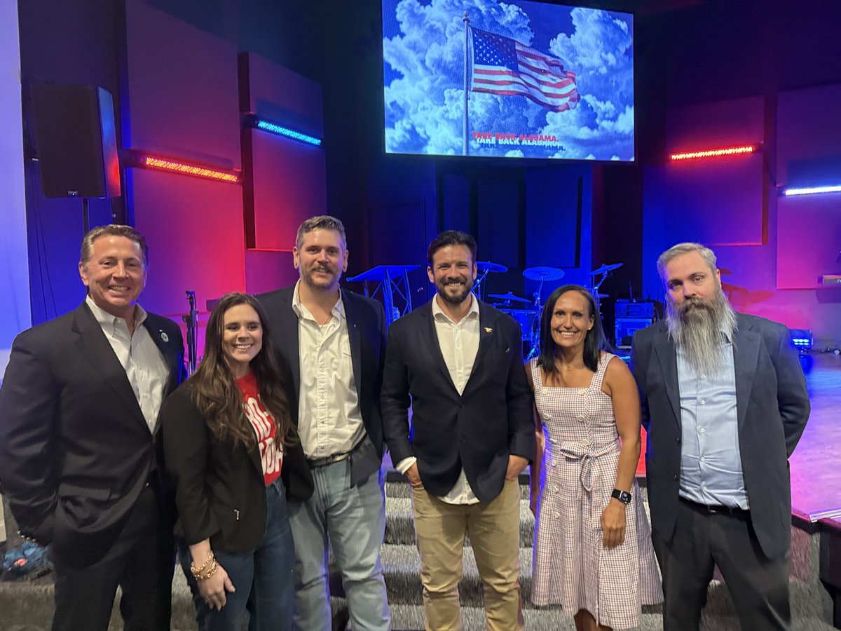 Great night in Madison at the Take Back Alabama Townhall! Thank you to Moms for Liberty for hosting and to Phil Williams for the great conversation. Grateful to everyone who came out to stand up for Alabama’s future.