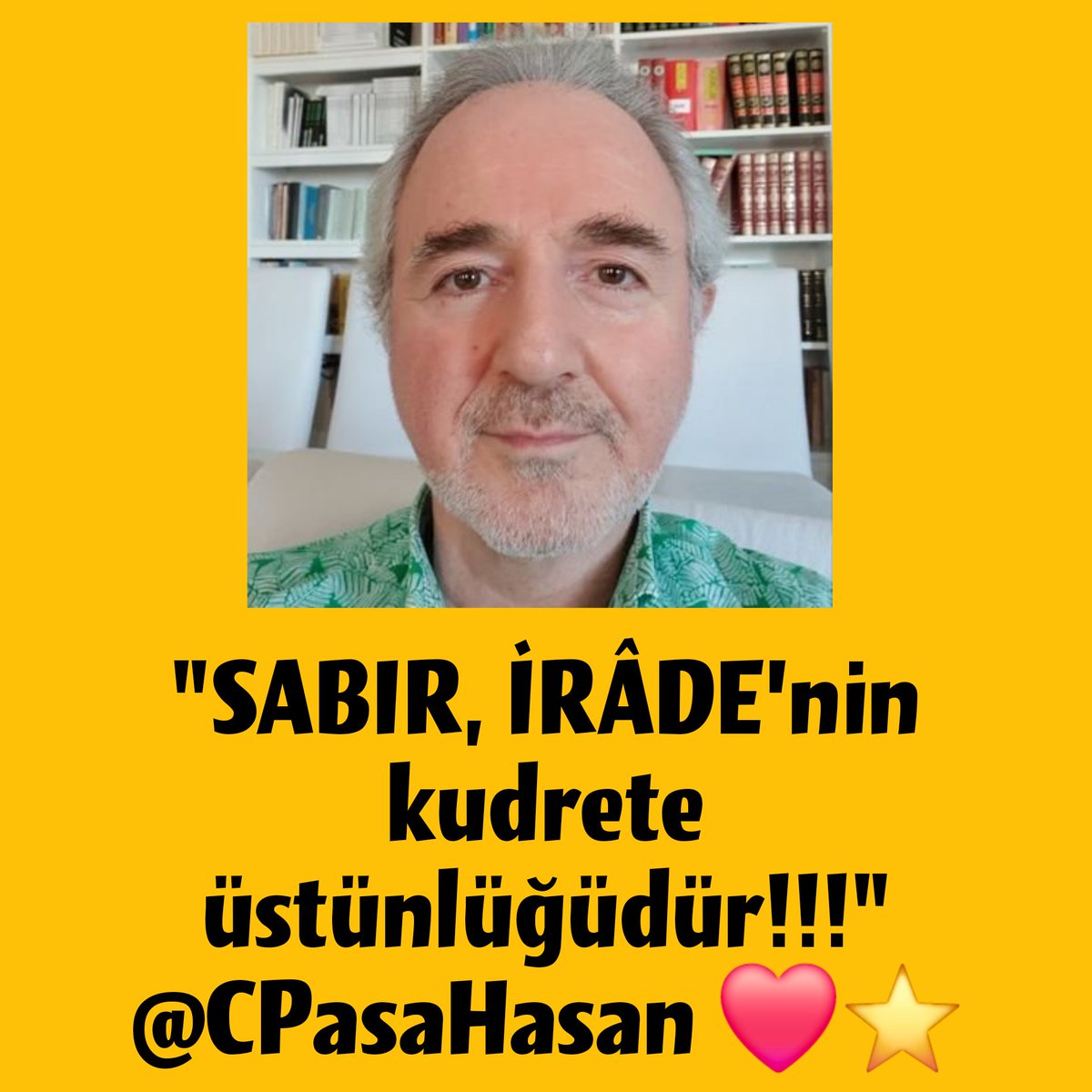 EsinTezer_'s tweet image. "#SABIR, #İRÂDE’nin #kudret'e üstünlüğüdür!!!"
@CPasaHasan ❤️⭐️ #CPasaHasan #HasanGüler  #AhmedHulusisevenleri 
#islam #allah #sufi #enlightenment #aydınlanma #patience #will #power
