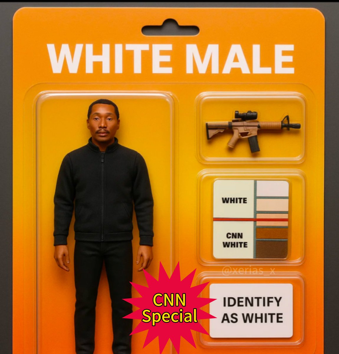 CNN just released their new White Male action figure 👀