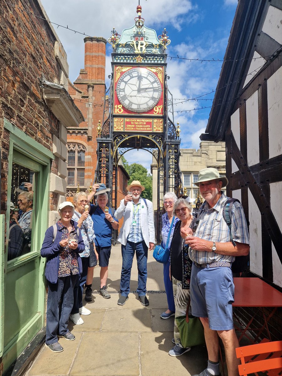 New to Chester? Join me tomorrow at 1.00 for the Welcome to Chester Walking Tour and get an overview of Chester's amazing history, Romans, Rows, River,  places to eat and hidden secrets you wouldn't find on your own!  Tickets £12 from <a href="/Chester01244/">Chester Visitor Information Centre Shop</a> 
<a href="/ShitChester/">12 years of Shitchester</a>
#walkingtours