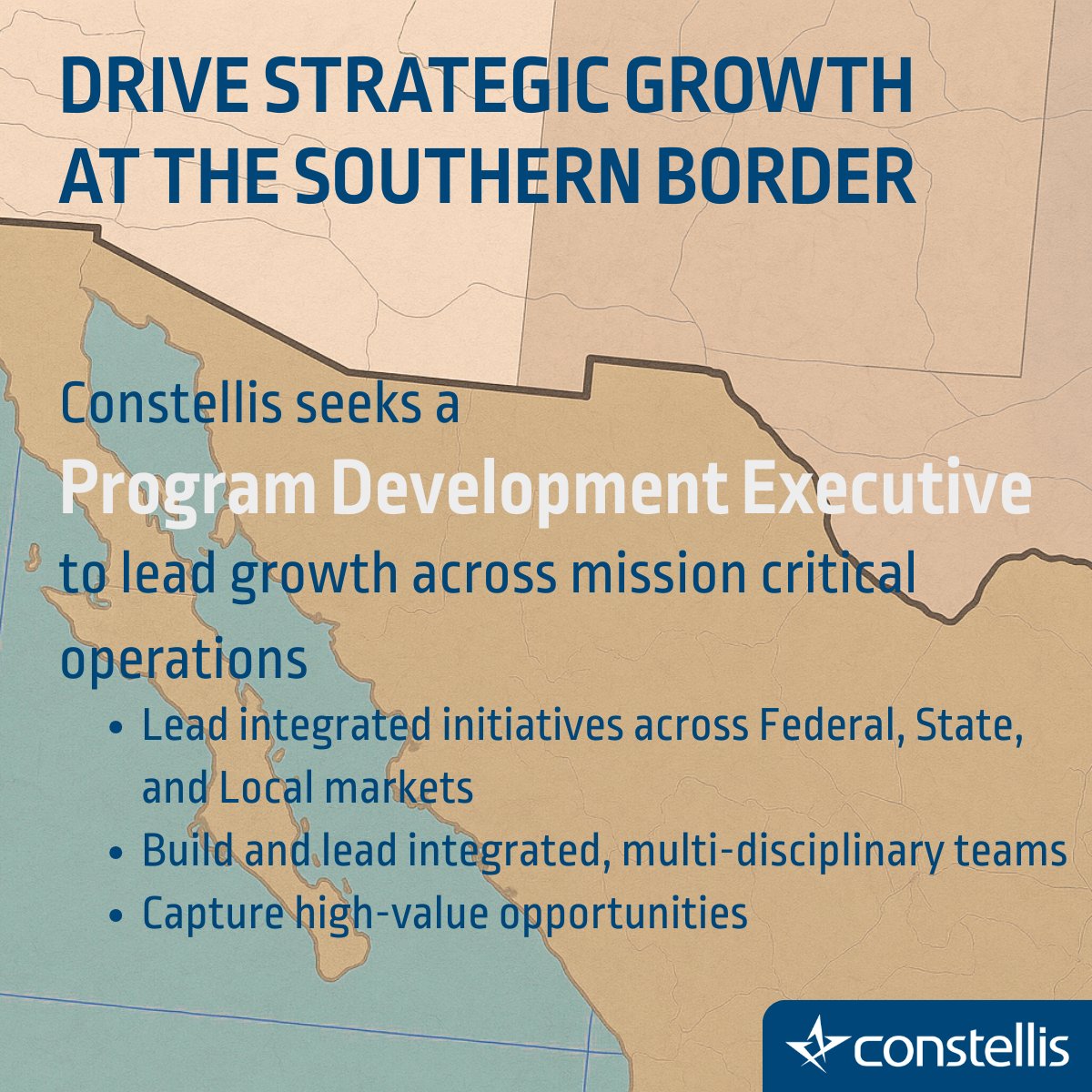 We need a proven leader to integrate and scale our services along our southern border. The ideal person has built similar businesses before and brings working relationships with #DOD and #DHS, to include #ICE, #CBP, and #FEMA. Apply here: tinyurl.com/43xbzabs