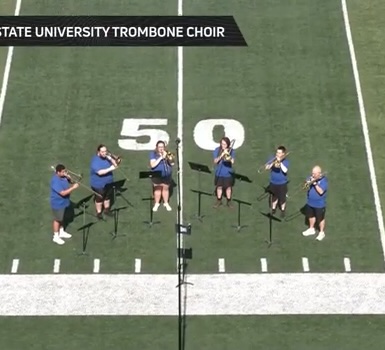 The School of Music GSU Trombone Choir had the honor of performing the national anthem at the Drum Corps International (DCI) Southeastern Championships this past Saturday (7/26) at Parc Center Stadium.

t.gsu.edu/4obPipj

#TheStateWay