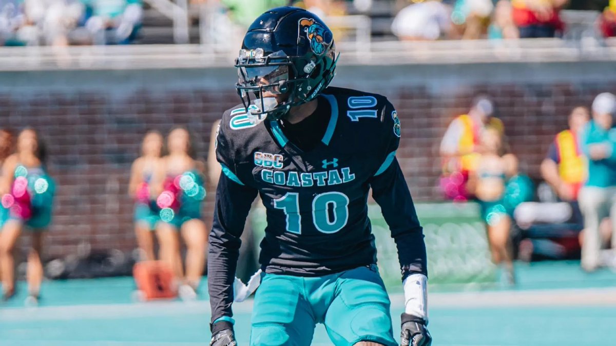 4⭐️ Jordan Young (@jordanyoung_05) on Twitter photo After a great conversation with <a href="/Coach_Brookins/">Keelon Brookins</a> I'm extremely blessed to receive an offer from coastal carolina football!! After a great conversation with <a href="/Coach_Brookins/">Keelon Brookins</a> I'm extremely blessed to receive an offer from coastal carolina football!!