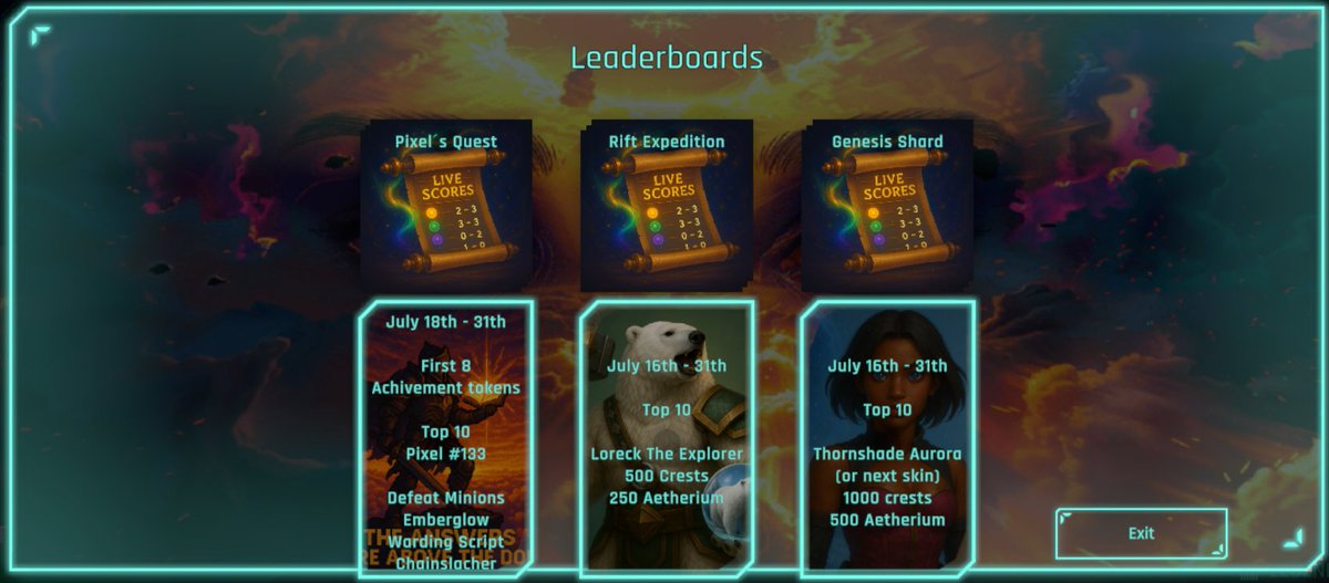 Events getting near closing. Enjin Quest few days away.. So lockin your leaderboard positions and get ready for whats next #enjin #N2M #NFTs