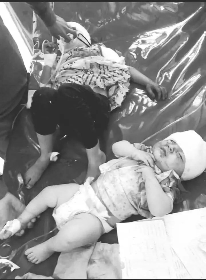 یہ فلسطین نہیں بلکہ یہ ضلع باجوڑ ماموند  علاقے کا  تازہ ترین صورتحال 
#BajaurUnderStateAttack
