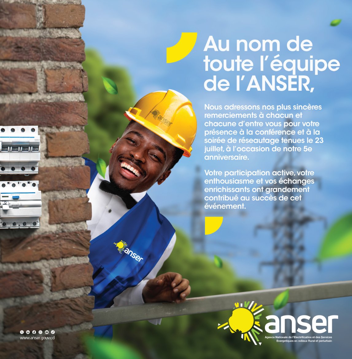 Nous adressons nos plus sincères remerciements🙏 à chacun et chacune d'entre vous pour votre présence à la conférence et à la soirée de réseautage tenues 🗓️le 23 juillet, à l'occasion de notre 5e anniversaire🎉.
Votre participation active, votre enthousiasme et vos échanges