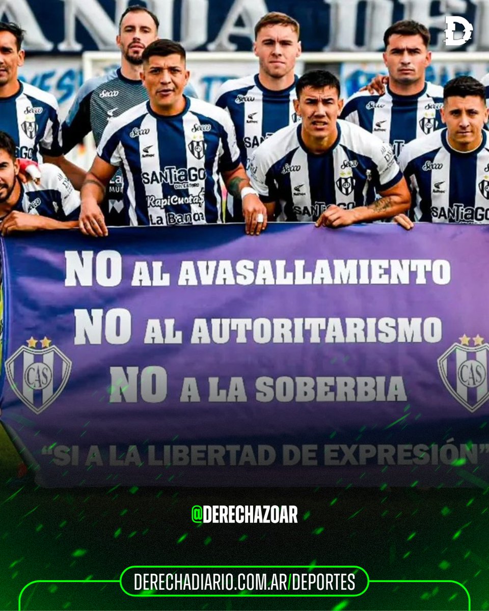 🇦🇷🚨 RESPALDO ENTRE LADRONES: El club más corrupto del interior, Sarmiento de La Banda, equipo que ascendió al Federal A robando descaradamente y estuvo a punto de ascender a la Primera Nacional de la misma manera, respaldó al mamarracho impresentable de Toviggino con esta