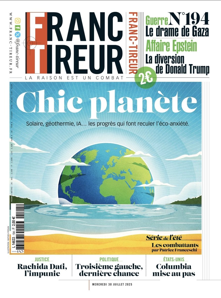 🔴🔔Cette semaine dans Franc-Tireur 194
-<a href="/j_jaures/">Fondation Jean-Jaurès</a>: Une Troisième gauche, ni PS ni LFI, qui serait attachée à la justice sociale et ferme sur le régalien? Chiche
-Le drame de Gaza, c’est la définition de l’enfer. Celui de civils gazaouis piégés par le Hamas et l’armée Israélienne