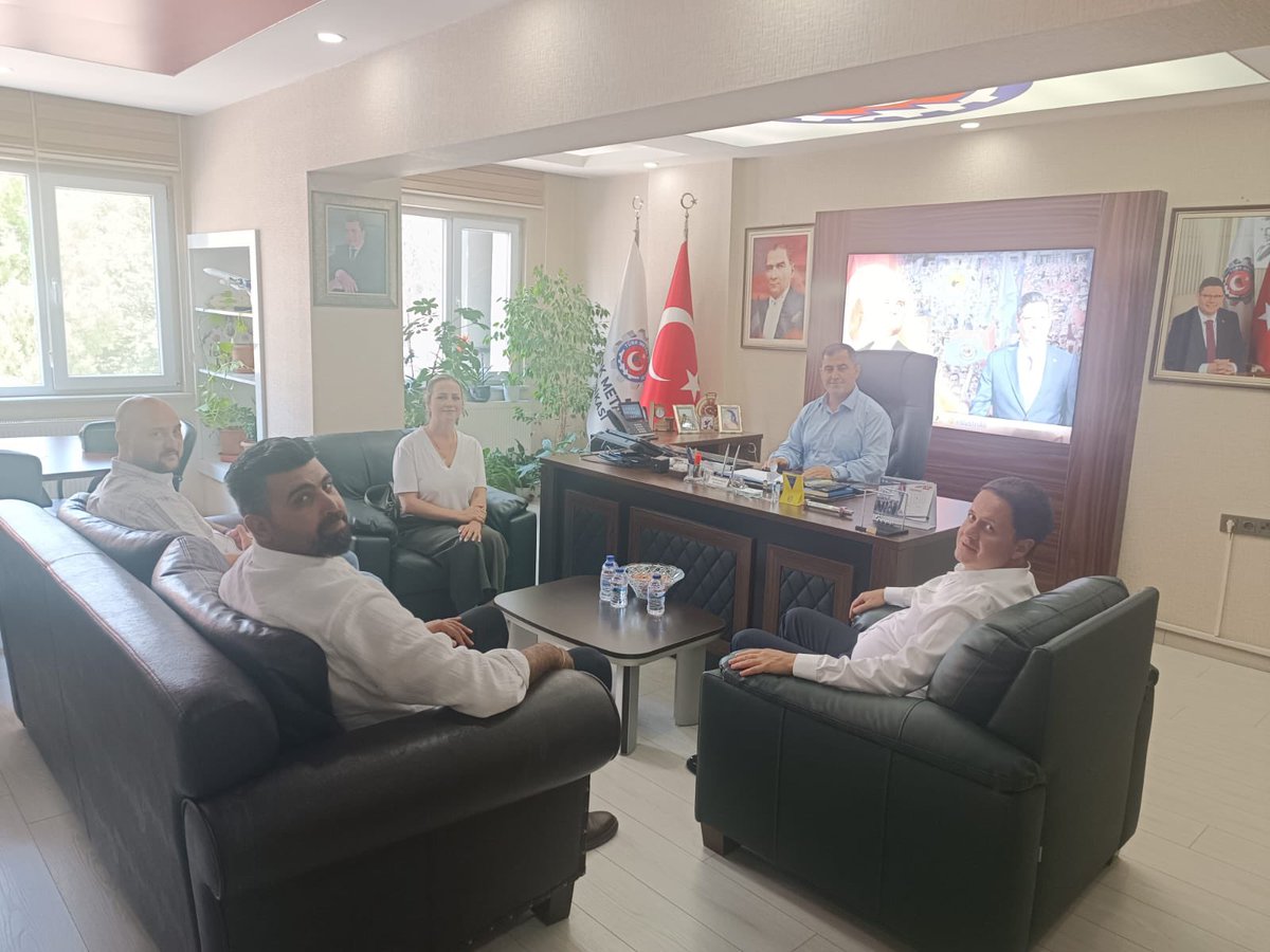 İBRAHİM BİÇER (@ibrahimbicer60) on Twitter photo Ankara şubemize bağlı KAREL ELEKTRONİK fabrikası İnsan Kaynakları Genel Müdür Yardımcısı Turan Barış ARPACI ve İnsan Kaynakları Direktörü Işın ÜRKMEZ şubemize ziyarette bulundular kendilerine ziyaretlerinden dolayı teşekkür ederiz.
#TmsAnkaraŞube
<a href="/AltundagUysal/">Uysal ALTUNDAĞ</a>
<a href="/murselocal/">mürsel öcal</a> Ankara şubemize bağlı KAREL ELEKTRONİK fabrikası İnsan Kaynakları Genel Müdür Yardımcısı Turan Barış ARPACI ve İnsan Kaynakları Direktörü Işın ÜRKMEZ şubemize ziyarette bulundular kendilerine ziyaretlerinden dolayı teşekkür ederiz.
#TmsAnkaraŞube
<a href="/AltundagUysal/">Uysal ALTUNDAĞ</a>
<a href="/murselocal/">mürsel öcal</a>