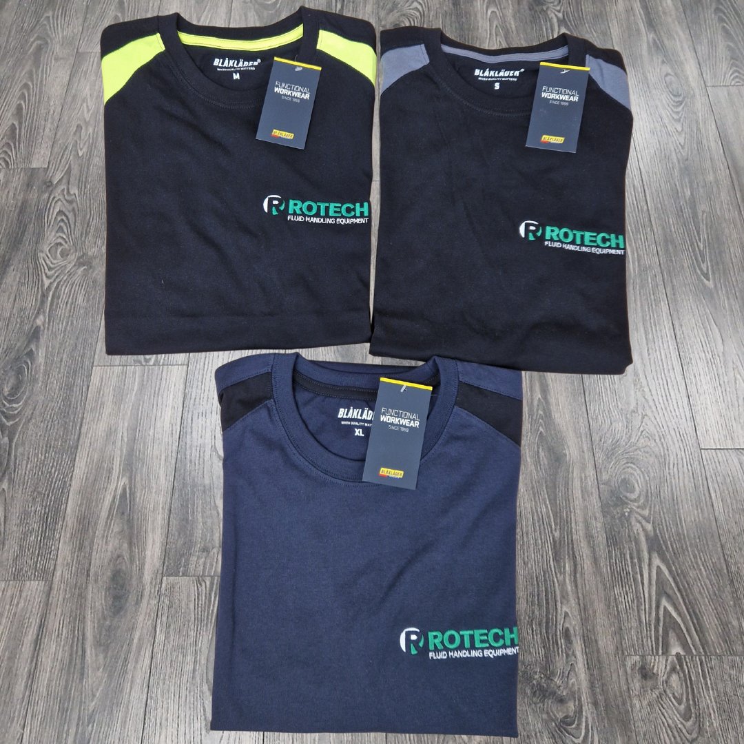 KustomWorkwear's tweet image. We were delighted to kit out the team at @Rotech_Wexford with quality workwear by Blaklader Ireland 💪

✅ T-Shirts &amp;amp; Zipped Hoodies
✅ Branded high quality embroidery
✅ Packed for each person
Contact us today 👇

🔗 kustomworkwear.ie/pages/contact-…

#KustomWorkwear #fitforpurpose