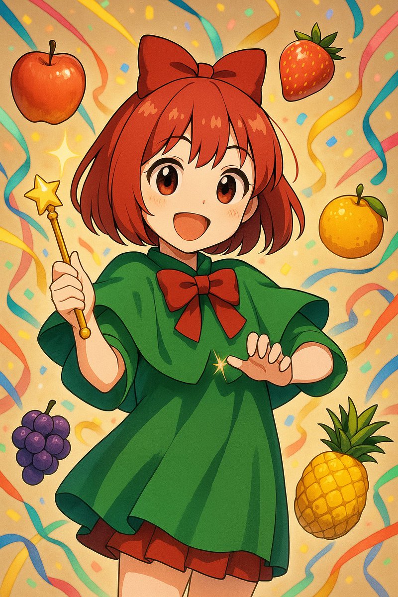 皆様おつりんごです✨𓂃🍎𓈒𓏸

共同イベント企画
#AIカラーフルーツパーティ 
7/29の橙&amp;柑橘系🍊をもちまして無事終了いたしました✨𓂃🍎𓈒𓏸

素敵な作品をご投稿いただいた皆様ありがとうございます✨𓂃🍎𓈒𓏸