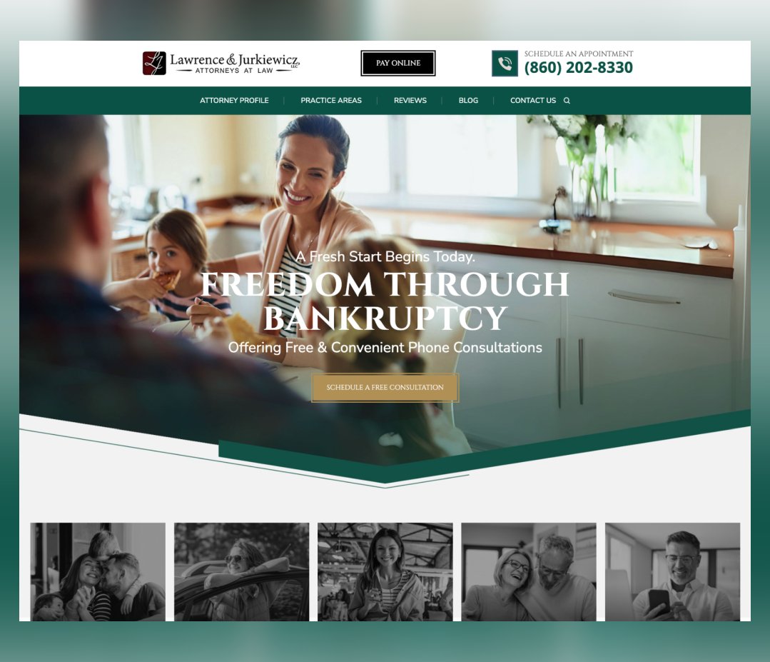 NUVEWweb's tweet image. 🎉 We are thrilled to announce the launch of the new website for Lawrence &amp;amp; Jurkiewicz, LLC! Check out the refreshed look!
#WebsiteLaunched #WebDesign

bit.ly/4fg4UUQ