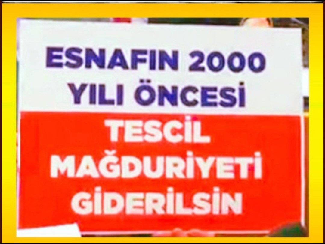 <a href="/ekrem6590485380/">ekrem</a> <a href="/erolkaradeniz07/">erol karadeniz</a> Anayasa’nın 60. maddesi der ki:
“Herkes, sosyal güvenlik hakkına sahiptir”
Peki bizim hakkımız neden yok sayılıyor? 👉 <a href="/Akparti/">AK Parti</a> <a href="/RTErdogan/">Recep Tayyip Erdoğan</a> 👉#BağkurTescilMağdurları <a href="/resulkurt34/">Doç. Dr. Resul Kurt</a> <a href="/MHP_Bilgi/">MHP</a> <a href="/hasandogan/">Hasan Doğan</a> <a href="/isikhanvedat/">Prof. Dr. Vedat Işıkhan</a> <a href="/herkesicinCHP/">CHP 🇹🇷</a> <a href="/iyiparti/">İYİ Parti</a> <a href="/B_Palandoken/">Bendevi Palandöken</a> <a href="/csgbakanligi/">T.C. Çalışma ve Sosyal Güvenlik Bakanlığı</a> <a href="/vedatbilgn/">Vedat Bilgin</a>