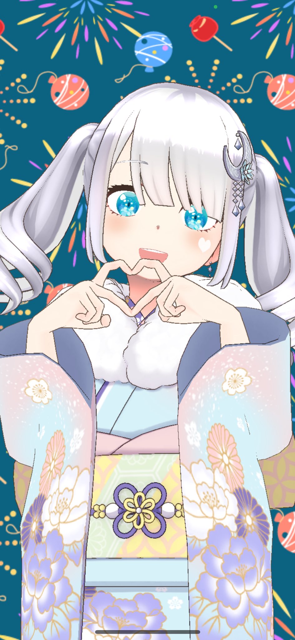 A4『可愛くなりたい…』　原画 o-13[4K 高画質] A4 ポスター 美少女 美女 かわいい イラスト お
