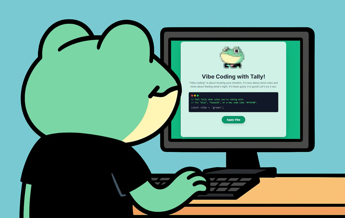 Talus πΈ (@talusnetwork) on Twitter photo There's just 2 days left in the Talus Vibe Coding Challenge! πΈπ»
With $250 + 3 <a href="/TallysNFT/">Tallys πΈ</a> up for grabs across the top 3 submitters, don't miss out on this hoppertunity.
The more sophisticated, creative, & well-crafted your project is, the greater your chance of standing outπ There's just 2 days left in the Talus Vibe Coding Challenge! πΈπ»
With $250 + 3 <a href="/TallysNFT/">Tallys πΈ</a> up for grabs across the top 3 submitters, don't miss out on this hoppertunity.
The more sophisticated, creative, & well-crafted your project is, the greater your chance of standing outπ