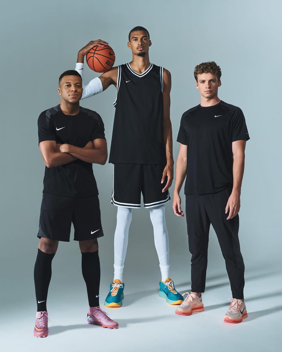Léon Marchand, Mbappé &amp; Wemby for Nike