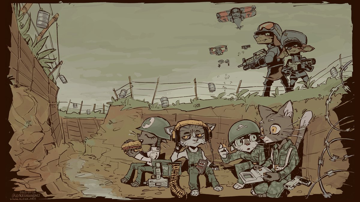 Greetings from the trenches !