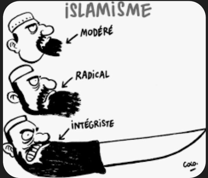 Petit dessin explicatif pour mieux comprendre le code islamiste