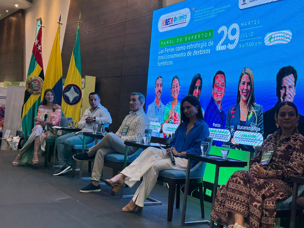 🎙️ Participamos en el panel “Las ferias como estrategia de posicionamiento de destinos turísticos”, en el marco del evento regional HORECA. 

✔️Compartimos las experiencias sobre cómo nuestro Carnaval impulsa el turismo, dinamiza la economía y fortalece la identidad.