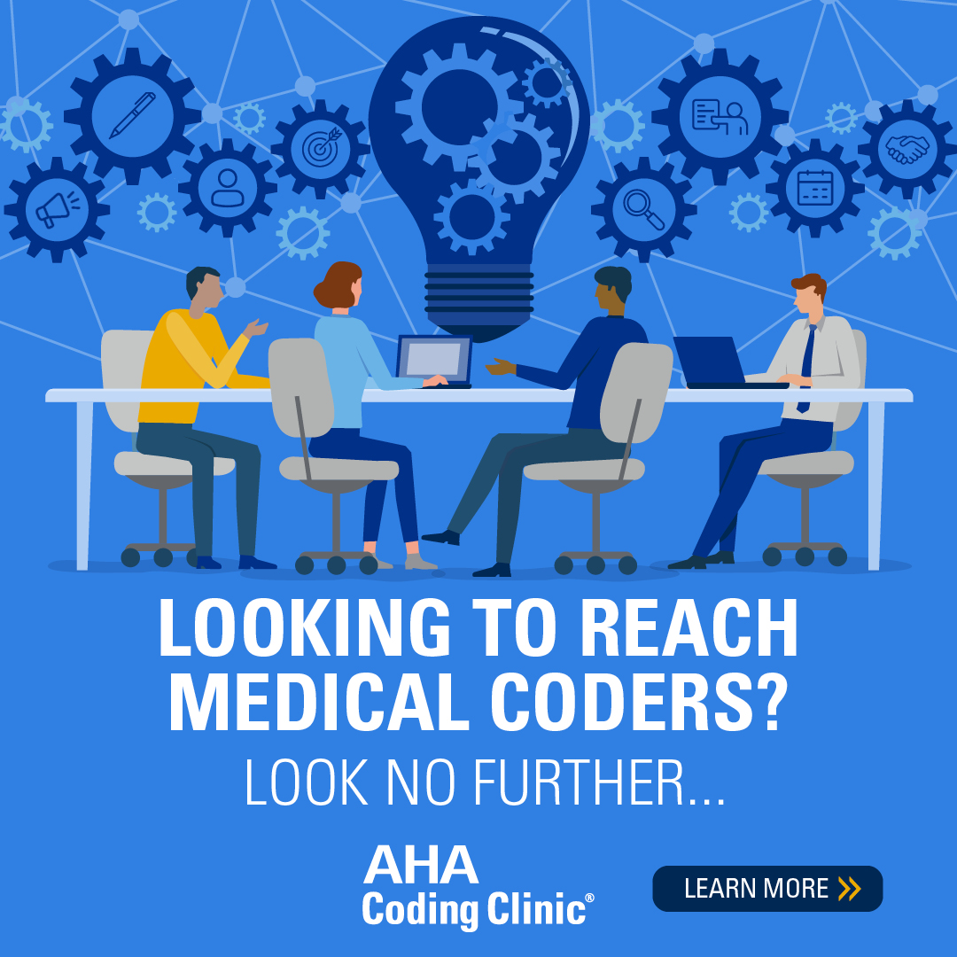 💡Want to connect with engaged coders this fall? 
AHA Coding Clinic offers special pricing on ads + sponsorships during our busiest season.
Get started now: ow.ly/Qm8m50WqKWB
#HCPCS #HIM #Sponsorship #ICD10 #AHACodingClinic #AHACentralOffice #Marketing