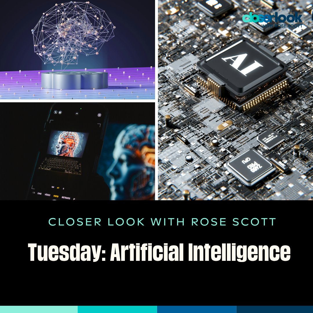 hudsonlashawn22's tweet image. On today’s Closer Look with Rose Scott: We explore the good, the bad, and the complexities of using artificial intelligence (AI) technologies in our everyday lives. Listen to the show at 12 p.m. and 8 p.m. EST on
@wabenews  #AI #voicerecognition #tech #HR
@waberosescott