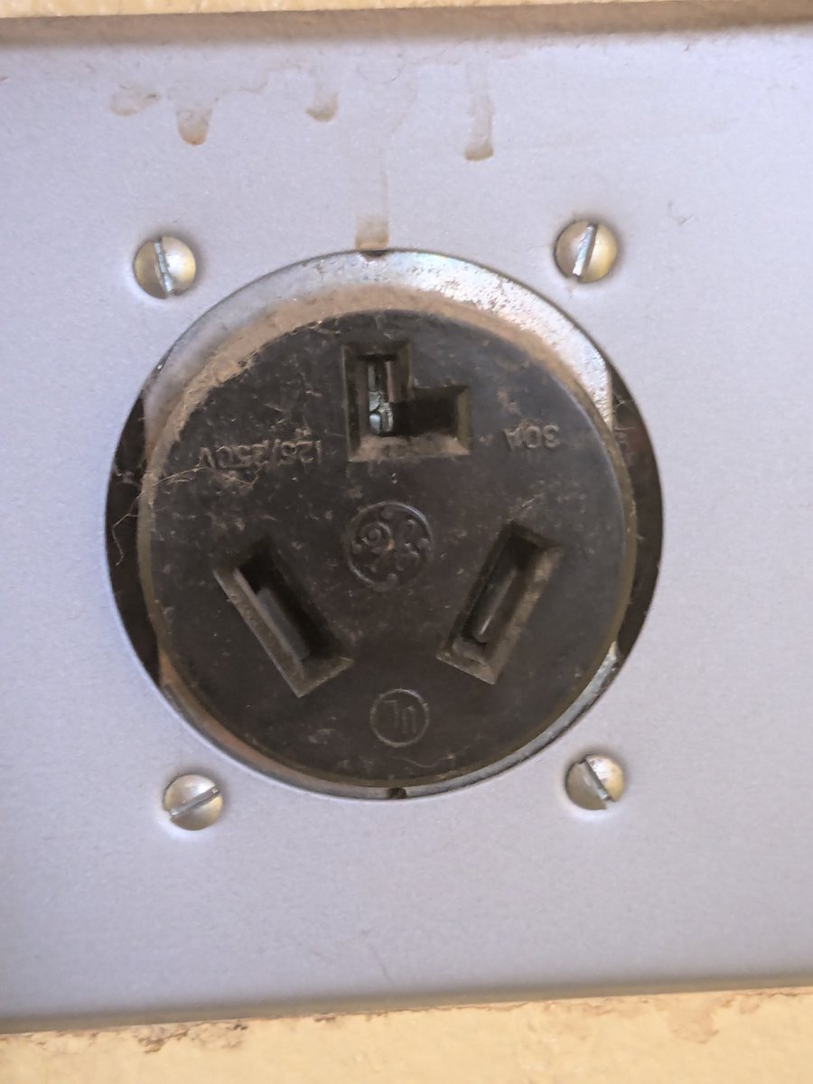 So.. this doesn't match the plug on our dryer. Lol.