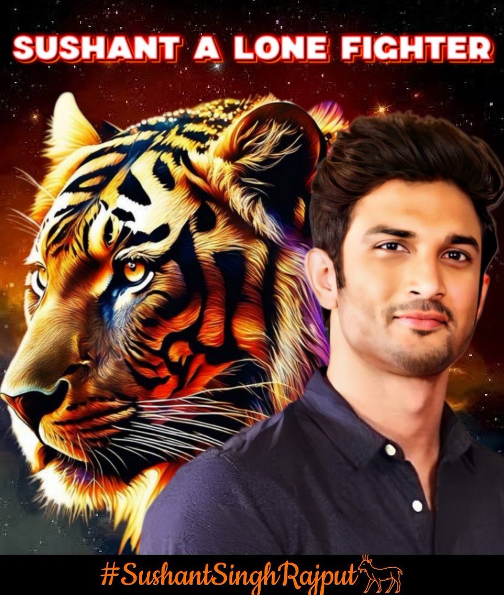 Sushant Singh Rajput, the Lone Fighter, stood his ground against a corrupt and powerful nexus...

They tried to silence him, but his Truth refused to die — 
it STILL echoes in every heart seeking Justice.

His Battle Rages On... 

Sushant is still fighting ...
through 
Every