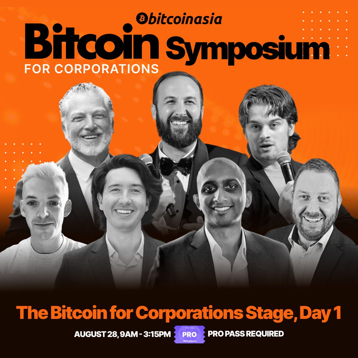 Bitcoin For Corporations (@bitcoinforcorps) on Twitter photo ⌛️ Just 30 days out.
On August 28th, corporate #Bitcoin strategy takes the spotlight in Hong Kong at <a href="/BitcoinConfAsia/">BitcoinConfAsia</a>.
Join <a href="/MURANOMRNO/">Murano (NASDAQ: MRNO)</a>, <a href="/Metaplanet_JP/">Metaplanet Inc.</a>, <a href="/ldnbtc/">The London Bitcoin Company</a>, <a href="/V3TC_21/">Vaultz Capital Plc</a>, @Nakamoto, <a href="/UTXOmgmt/">UTXO Management</a> and more as they share how public companies are building Bitcoin-native balance ⌛️ Just 30 days out.
On August 28th, corporate #Bitcoin strategy takes the spotlight in Hong Kong at <a href="/BitcoinConfAsia/">BitcoinConfAsia</a>.
Join <a href="/MURANOMRNO/">Murano (NASDAQ: MRNO)</a>, <a href="/Metaplanet_JP/">Metaplanet Inc.</a>, <a href="/ldnbtc/">The London Bitcoin Company</a>, <a href="/V3TC_21/">Vaultz Capital Plc</a>, @Nakamoto, <a href="/UTXOmgmt/">UTXO Management</a> and more as they share how public companies are building Bitcoin-native balance