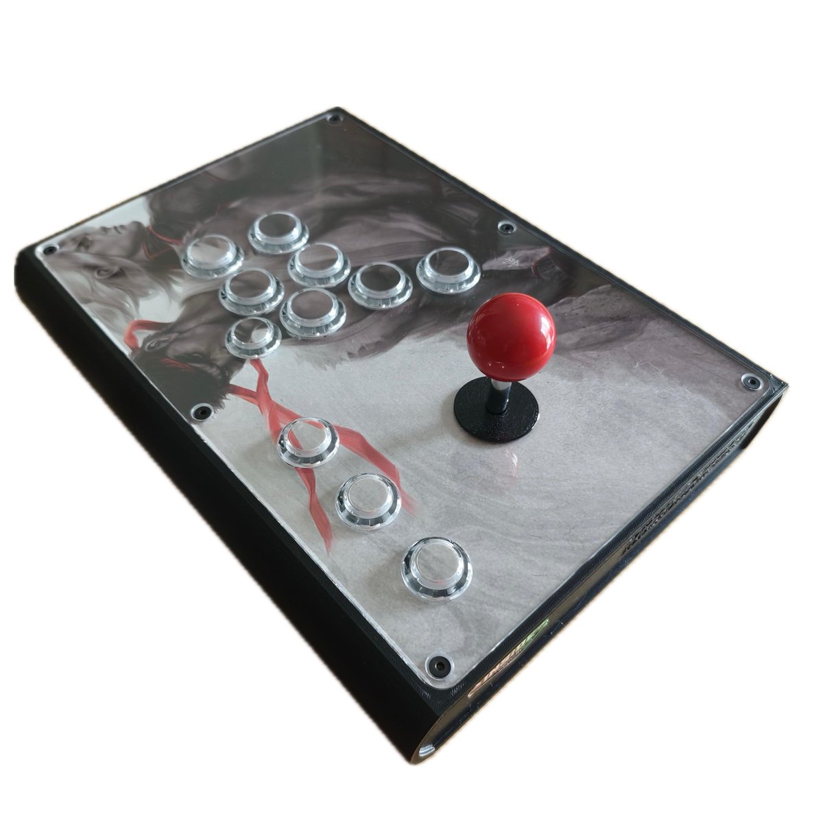 Another Arashi, SF themed with Ryu and Ken
Layout SF, Sanwa Lever and PushButtons powered by Brook Board.

You can buy and customize your controller in our eShop (link in the comment below) 

 #3dPrint #Arashi #Sanwa #StreetFighter #BrookBoard