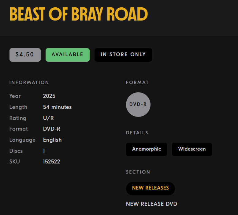 Bray Road Productions (@brayroadprod) / Posts / X