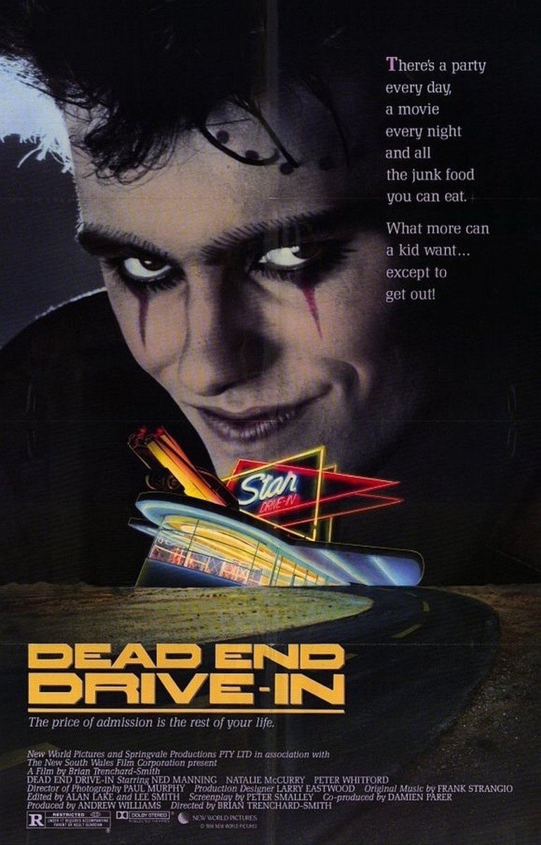 EugWSerra's tweet photo. On August 22, 1986, Dead End Drive-In was released. #DeadEndDriveIn #BrianTrenchardSmith #NedManning
#NatalieMcCurry #PeterWhitford https://t.co/2OtQxt494I