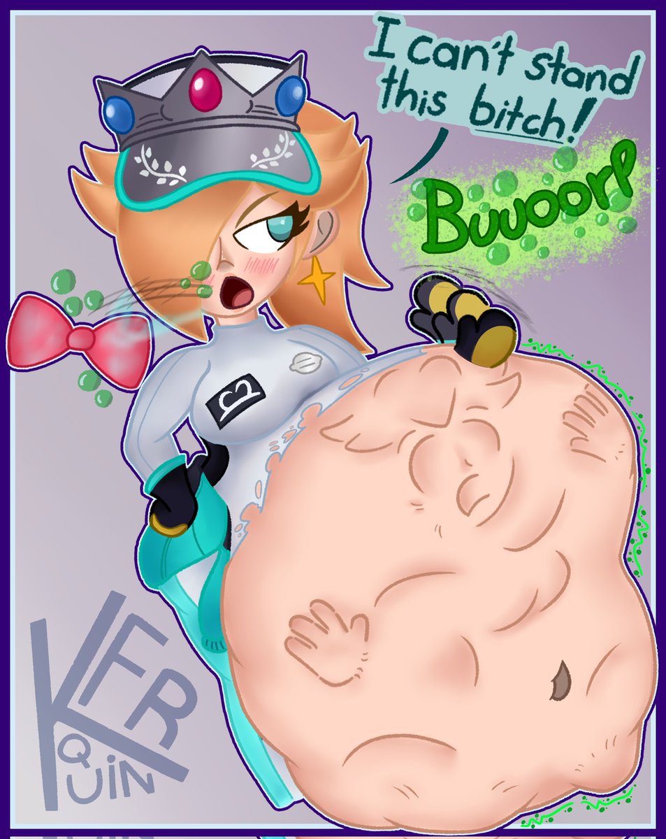 Rosalina eats Peach for no particular reason 

#voreart #vore