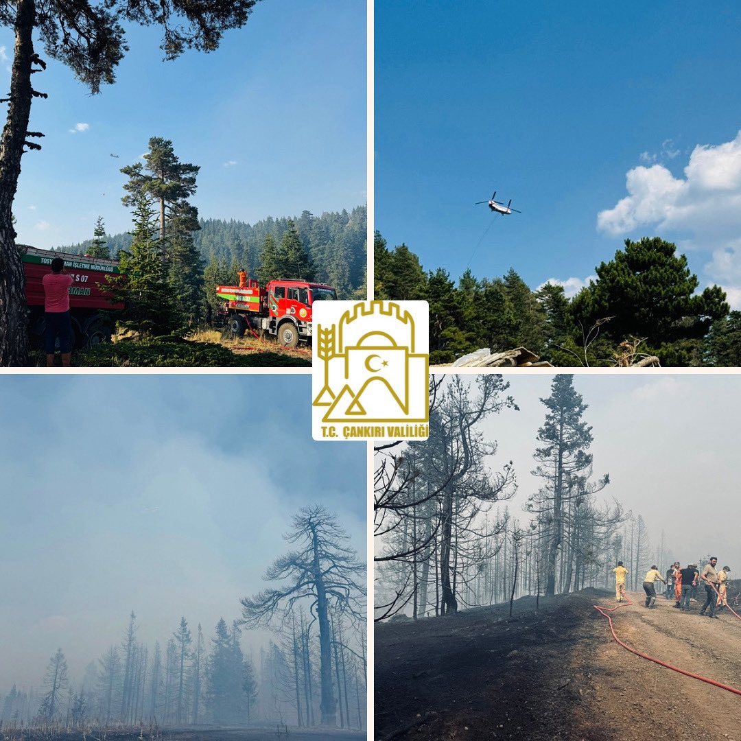 T.C. ÇANKIRI VALİLİĞİ
BASIN AÇIKLAMASI

112 Acil Çağrı Merkezi’ne 29 Temmuz 2025 Salı günü saat 12:49’da yapılan ihbarda, Çankırı ili Yapraklı ilçesi Sarıkaya köyü mevkiinde orman yangını çıktığı bildirilmiştir. İhbarın alınmasının ardından ilgili tüm ekipler ivedilikle olay
