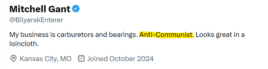 hysterical to have this in your profile and advocate for communist business practices