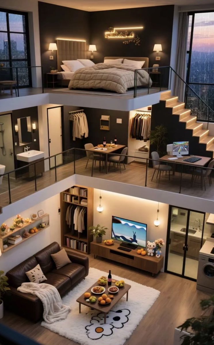 HOUSEPORN___'s tweet photo. Dream home interior. https://t.co/nwDp2PcPQm