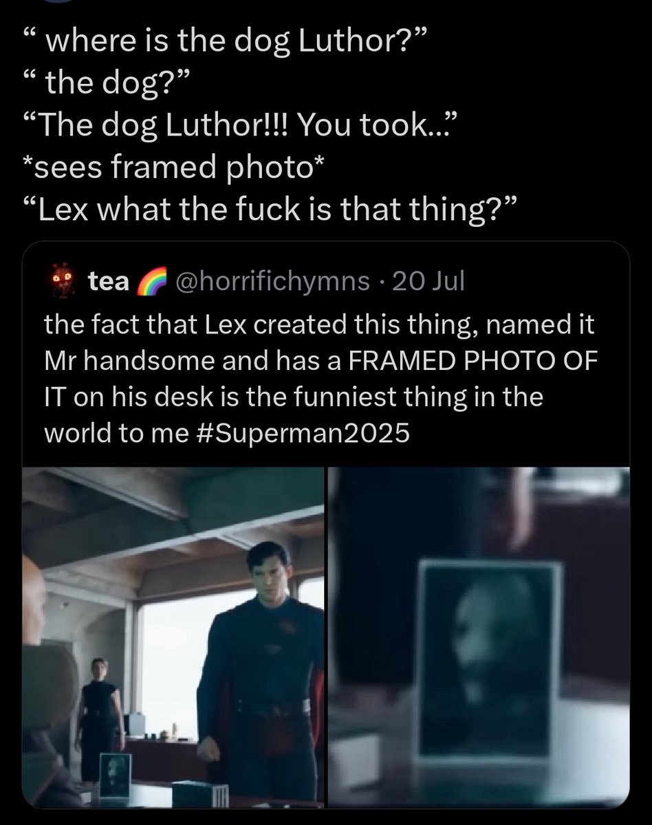 stops_tweets's tweet photo. @RebelTaxi That's the thing that drives the cart that Superman's prison box is on. Also Lex has a photo of it on his desk https://t.co/QlbSRv4FYs