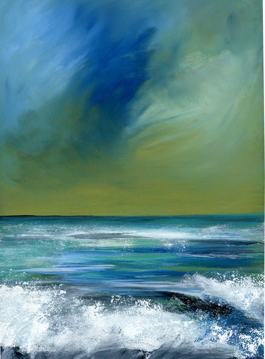 "Sapphire Blue Sky"

Sky was ablaze
Oceans inside you
Everything in good faith
Beauty shines blue
Abstract #sapphire stain
A love in true blue
Cleanse feelings of sorrow
Follow you into the light
Focus now only bright
Your wonderful healing powers
They mean so much to me

#vss365