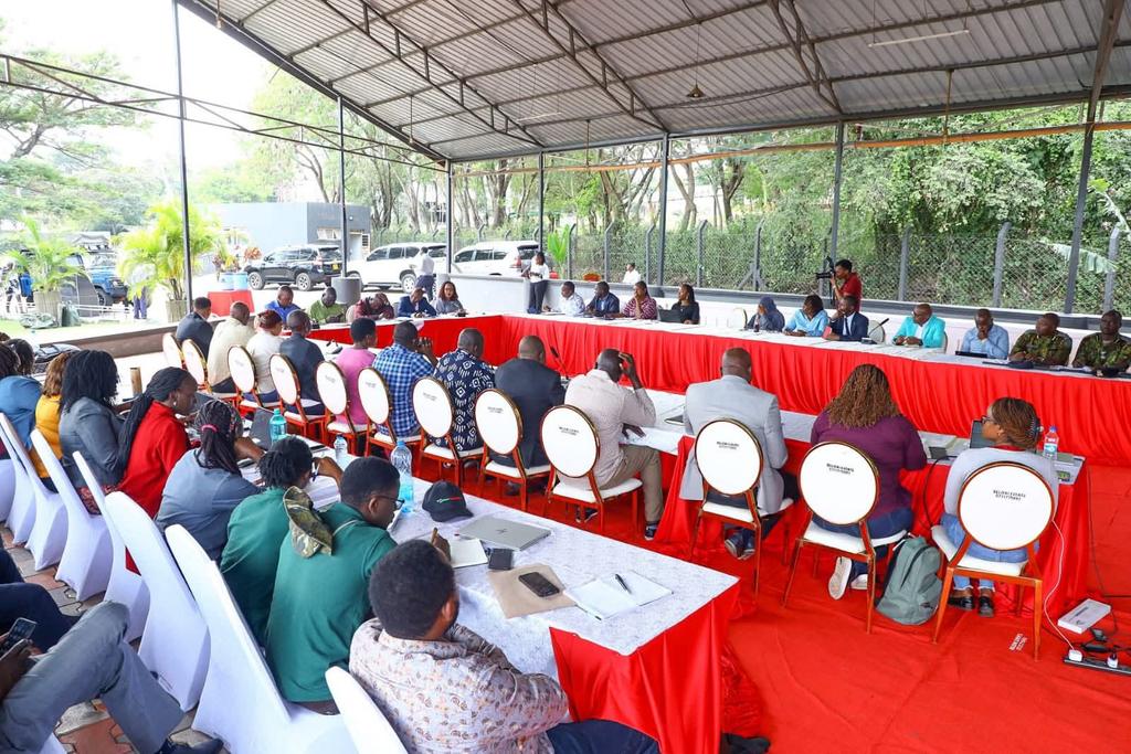 gladyswanga's tweet image. The #DevCon2025 National Steering Committee held its sixth meeting today, conducting a comprehensive review of preparations for the biennial conference. Led by my Nyeri counterpart, H.E. Dr. Mutahi Kahiga, the committee, carried out a thorough site inspection and engaged with…