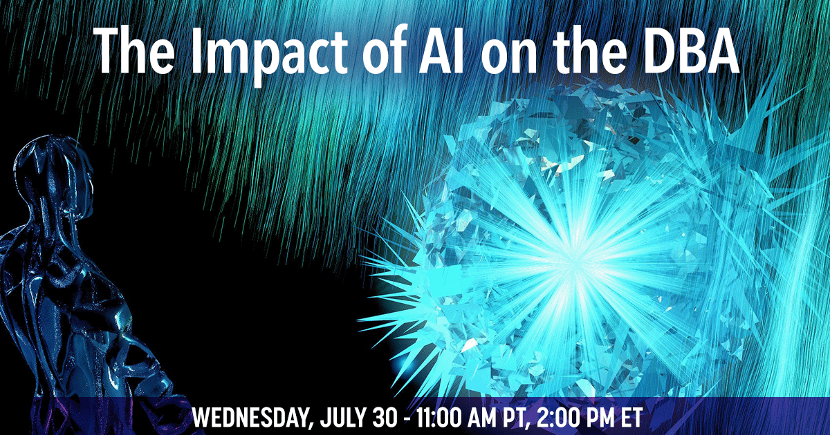 DBAs: Ready to evolve with AI and cloud? Discover the skills and tools you need to thrive in modern database management. Don't miss out-save your spot today!! #DBA #AI #DatabaseManagement ow.ly/xeqG30sOiIy