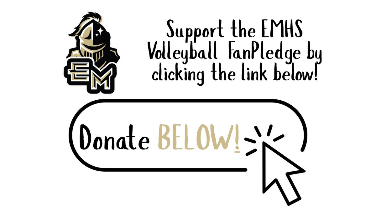 Eagle Mountain High School Volleyball (@emhs_knightvb) on Twitter photo 🚨Support EMHS Volleyball!🚨
 we are gearing up for season two I need your help! Your donation goes directly to helping us with travel, uniforms, gear, and creating the best experience possible for our athletes! 
Click the link below!
fpfans.com/52db40 🚨Support EMHS Volleyball!🚨
 we are gearing up for season two I need your help! Your donation goes directly to helping us with travel, uniforms, gear, and creating the best experience possible for our athletes! 
Click the link below!
fpfans.com/52db40