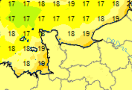 tendanceouest's tweet photo. Aujourd'hui la Méditerranée est à 19°. En Normandie on appelle ça ‘presque tropical’ https://t.co/lDIdKmICcw