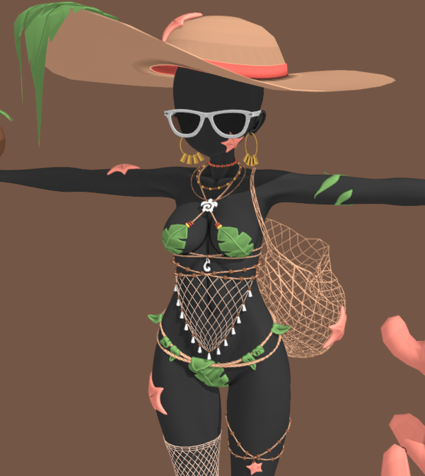 Cookin~👙🍃⭐️👓🥥

#Booth_pm #Lielii #VRChat