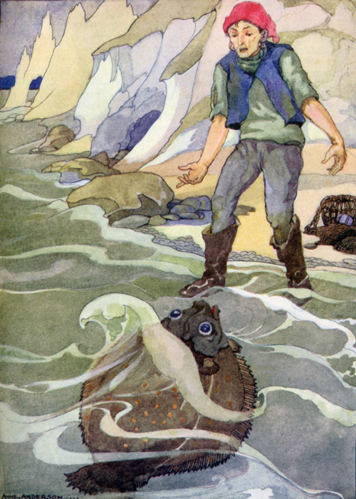 "The Fisherman and His Wife" (Low German: Von dem Fischer un syner Fru) is a German fairy tale collected by the Brothers Grimm in 1812. 

There is a poor fisherman who lives with his wife in a hovel by the sea. One day the fisherman catches 

#FairytaleTuesday  🧵