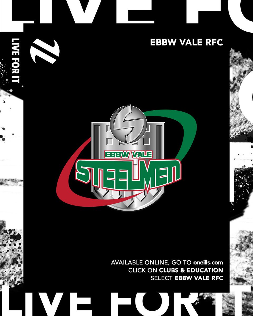 Ebbw Vale Rugby (@evrfc) on Twitter photo New Club Shop Launched!
Working with new partner O’Neills, the Steelmen are delighted to launch their new club shop.
Click here for full details: evrfc.co.uk/big-news-for-s…
#FeelTheSteel
<a href="/ONeills1918/">O'Neills</a> <a href="/AllWalesSport/">All Wales Sport</a> <a href="/SuperRygbiCymru/">Super Rygbi Cymru</a> <a href="/TheSRCPodcast/">The SRC Podcast</a> New Club Shop Launched!
Working with new partner O’Neills, the Steelmen are delighted to launch their new club shop.
Click here for full details: evrfc.co.uk/big-news-for-s…
#FeelTheSteel
<a href="/ONeills1918/">O'Neills</a> <a href="/AllWalesSport/">All Wales Sport</a> <a href="/SuperRygbiCymru/">Super Rygbi Cymru</a> <a href="/TheSRCPodcast/">The SRC Podcast</a>