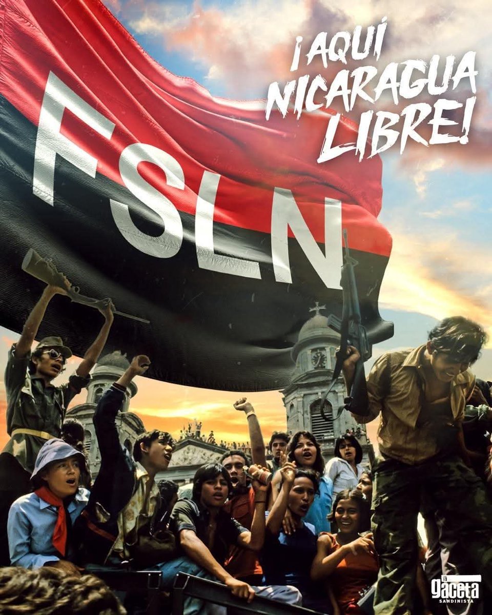 🟥⬛️ AQUÍ NICARAGUA LIBRE ‼️

No hay dudas que cada Victoria alcanzada es el reflejo de la Libertad alcanzada en 1️⃣9️⃣7️⃣9️⃣

#TodosSomosDaniel
#Plomo19 

<a href="/huella_sandinis/">HUELLA SANDINISTA🇳🇮</a> 
<a href="/FcoRosales78/">Francisco Rosales 🇳🇮</a>